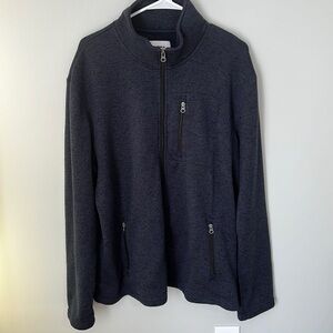 Sonoma Men’s Full Zipper Fleece Lined Lightweight Soft Shell Jacket / Size XXL